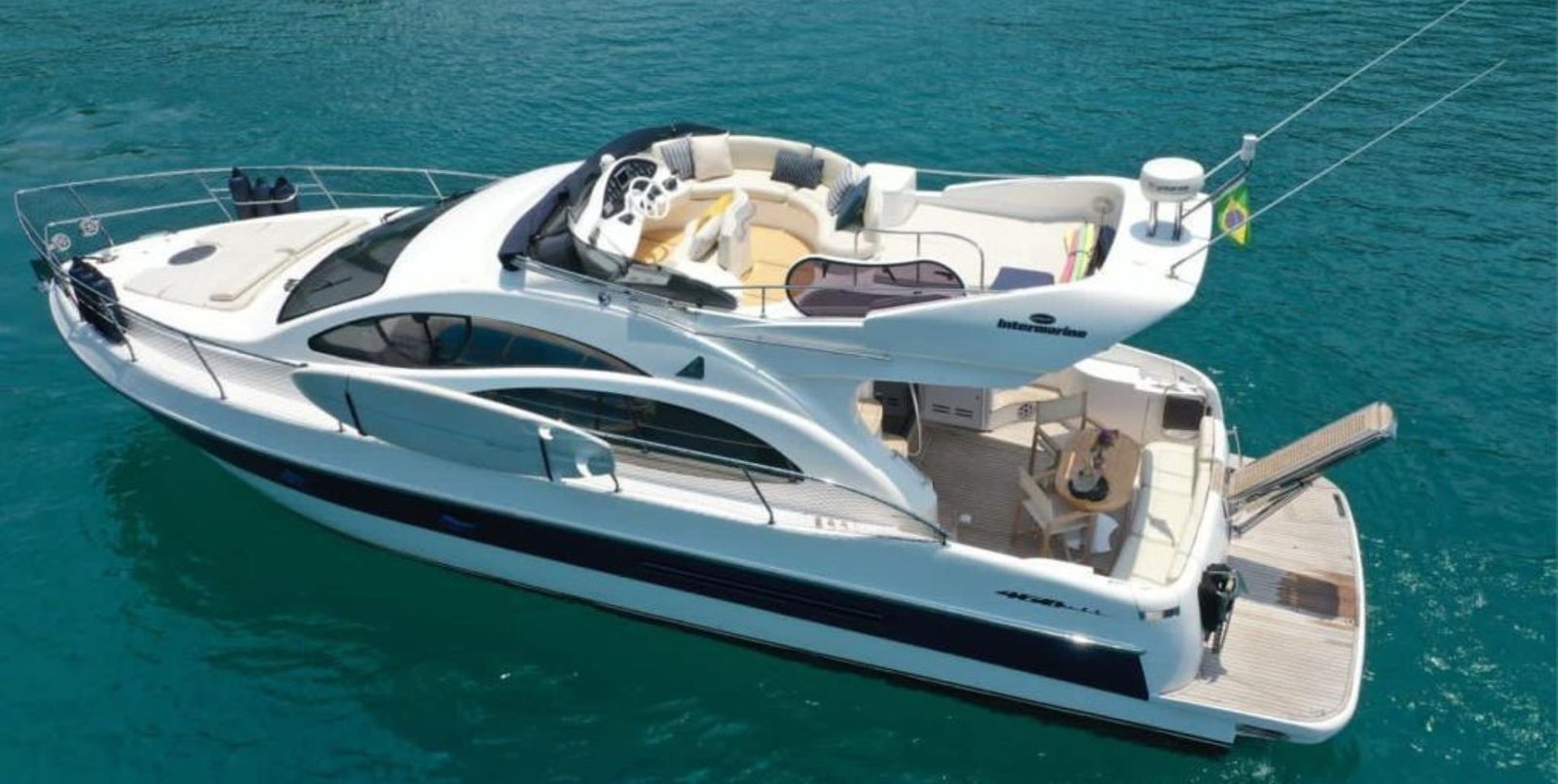 Azimut 46 Pés - Aluguel de Lanchas e Iates Love Boat Rio de Janeiro RJ
