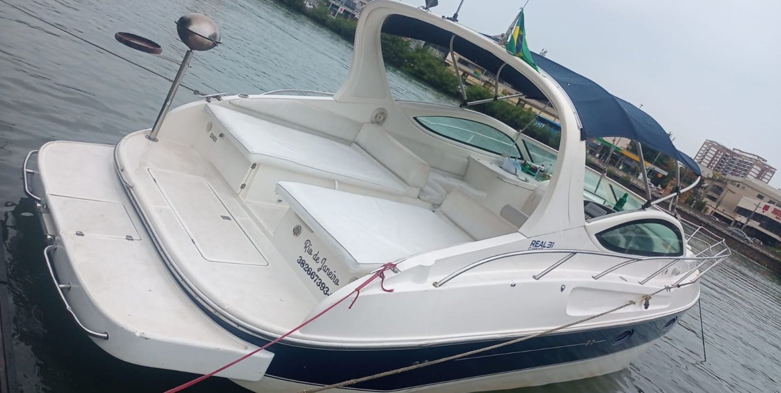 Real 31 Pés Bonitão Aluguel de Lanchas e Iates Love Boat Rio de Janeiro RJ